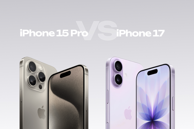 iPhone 15 Pro vs iPhone 17: детальное сравнение поколений
