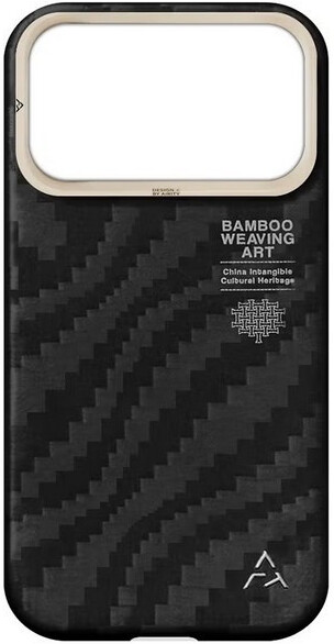 чехол arinity bamboo arinity shadow 17 pro-pro max черный 3