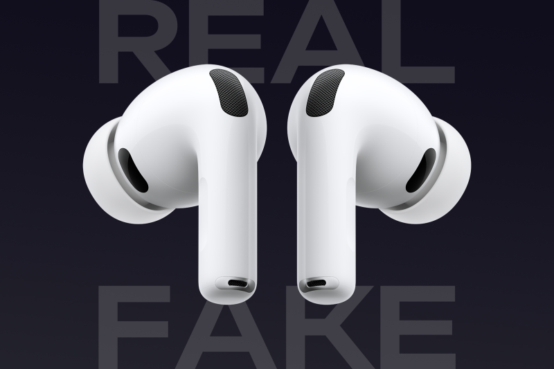 Как отличить настоящие AirPods 3 от подделки