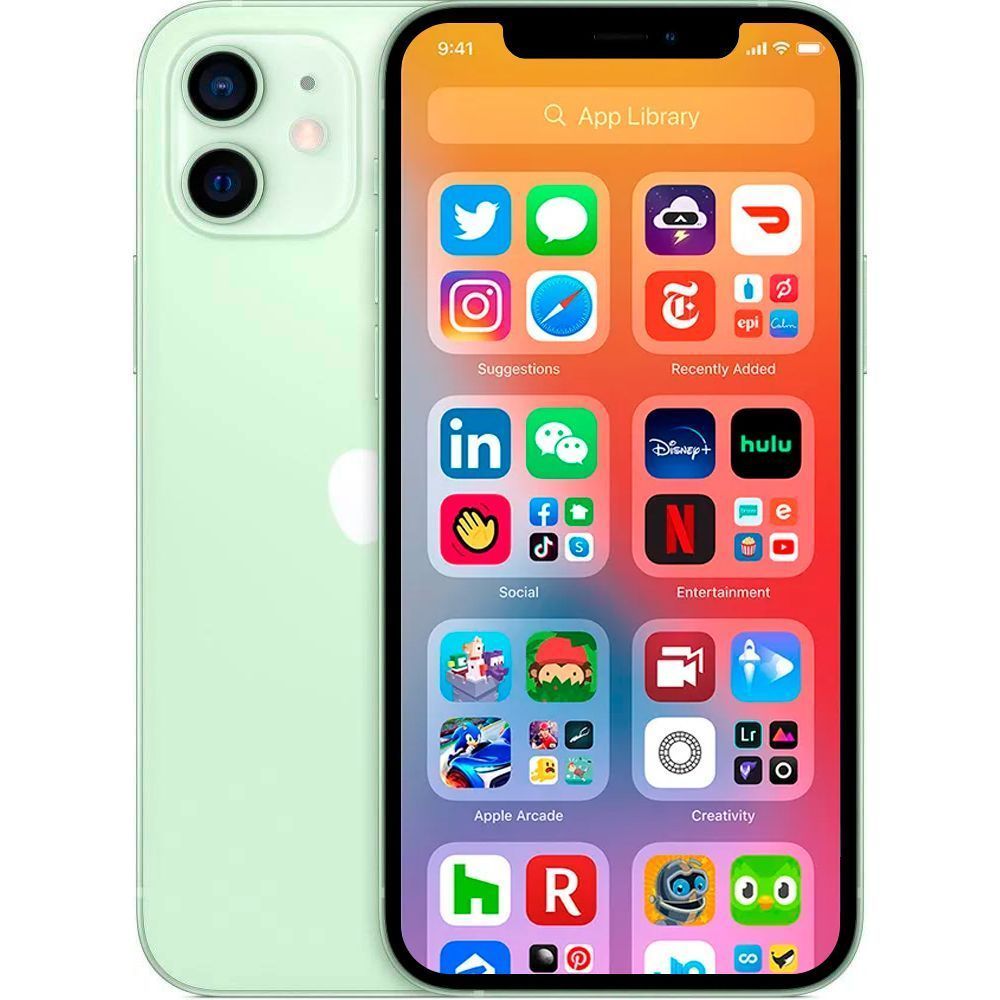 Смартфон Apple iPhone 12 64 ГБ зеленый купить по цене от 42 890
