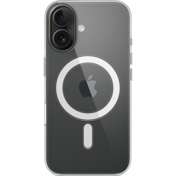 Apple для iPhone 16 Silicone с MagSafe прозрачный 4