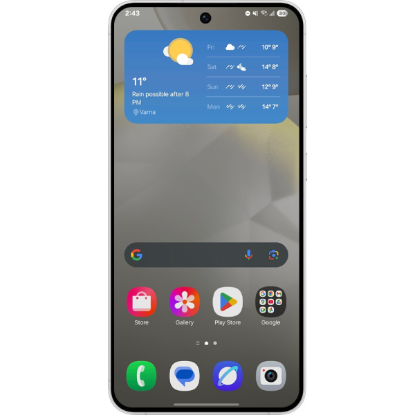 Samsung Galaxy S24 FE мятный 2