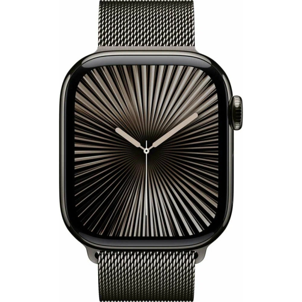 Смарт-часы Apple Watch Series 10 миланский браслет 42 мм сланцевый титан 2
