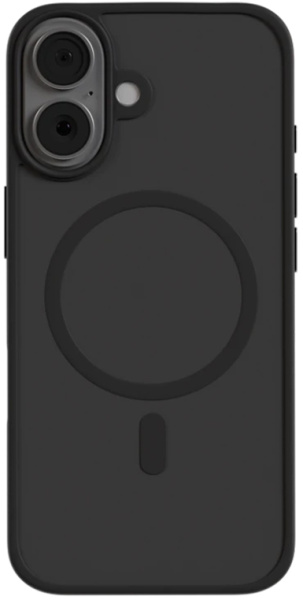 Чехол AceCase Soft Rim для iPhone 17 Черный (1)