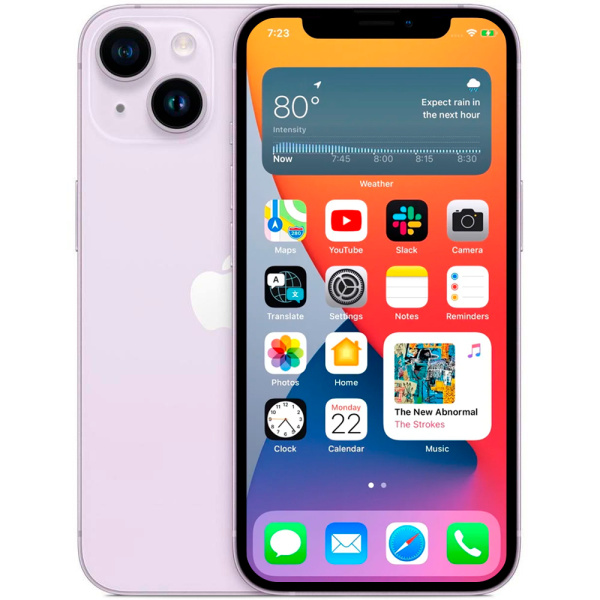 Смартфон Apple iPhone 14 фиолетовый 1