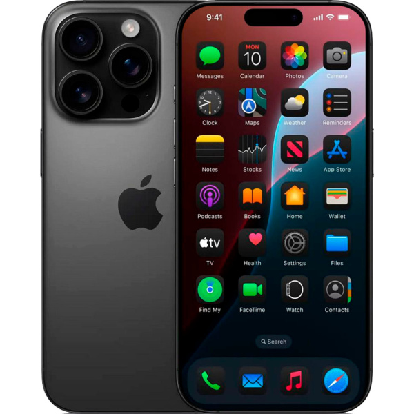 Apple iPhone 16 pro черный титан 1