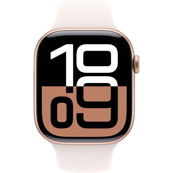 Apple Watch 10 аллюминий 46 мм розовое золото 1