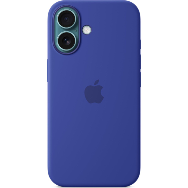 Чехол Apple для iPhone 16 Silicone с MagSafe ультрамарин 1