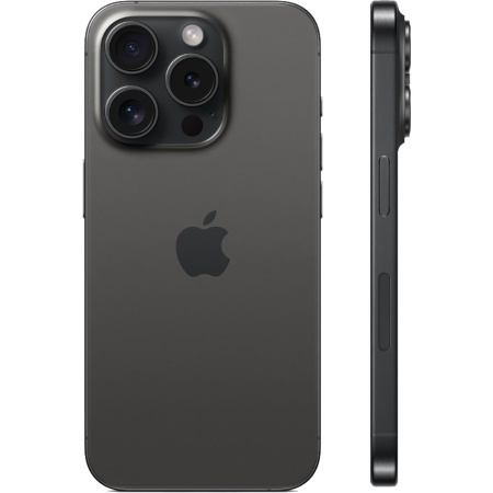 Смартфон Apple iPhone 15 Pro черный титан 2