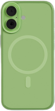 Чехол AceCase Crystal Shield для iPhone 17 Зеленый