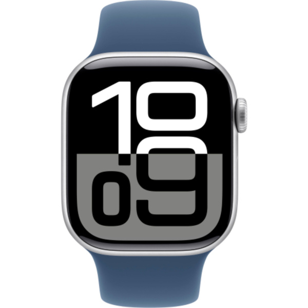 Смарт-часы Apple Watch Series 10 из алюминия 42 мм SM серебристый MWWA3 1