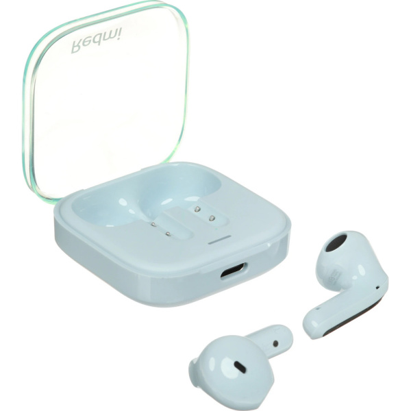 Беспроводные наушники Xiaomi Redmi Buds 6 Active голубые 4