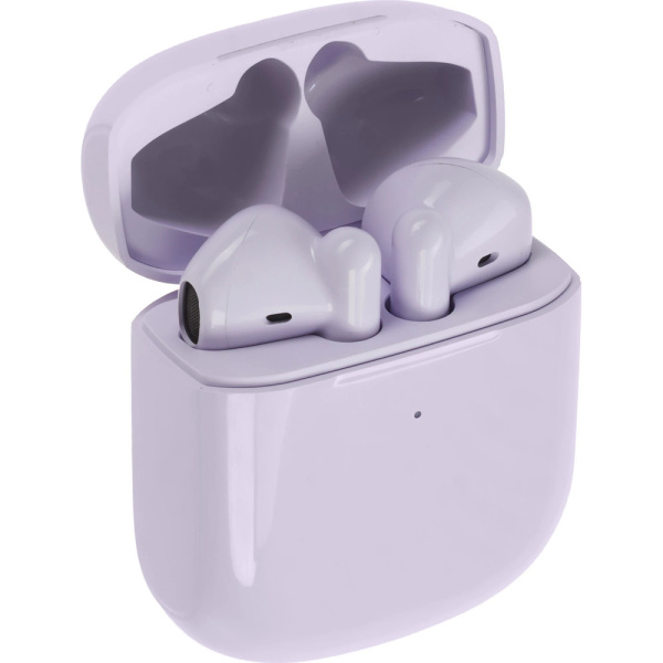 Беспроводные наушники Deppa Air Dream, TWS, BT 5.3 лавандовые 4