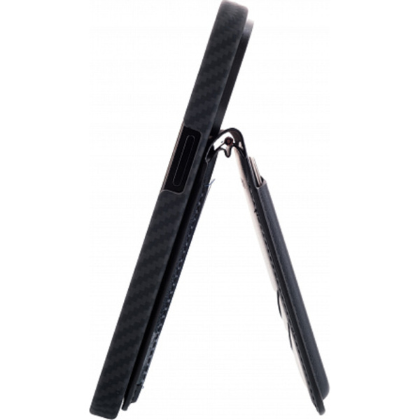 Magssory Кардхолдер с геометкой черный кожа 3