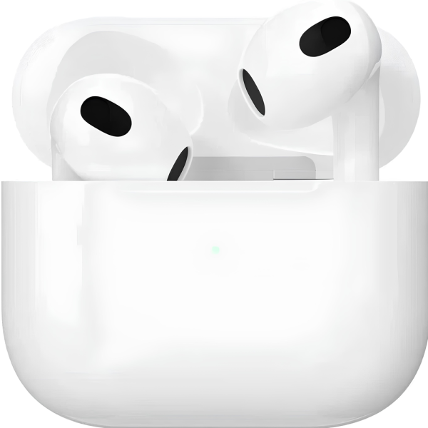 Беспроводные наушники Uzay TWS-3-01, с зарядным кейсом белые 1