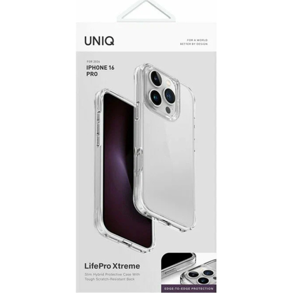 ЧЕХОЛ UNIQ LIFE PRO XTREME 16 PRO (прозрачный) 4