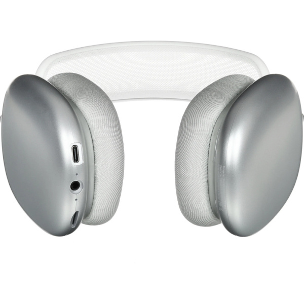 Беспроводные накладные наушники Deppa с микрофоном Stereo Life, BT 5.4, 350 мАч серебристый 3