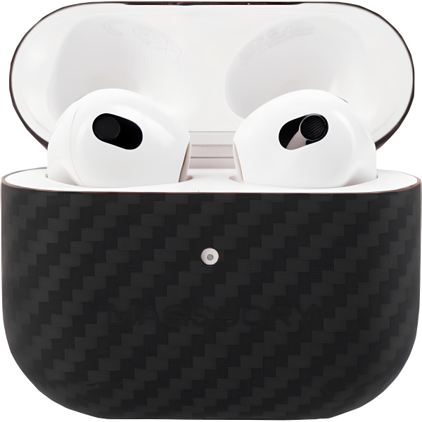 Чехол Magssory Kevlar для Airpods Pro 2 черный 1