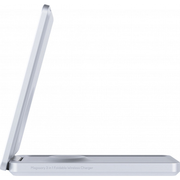 Беспроводное зарядное устройство Magssory FLIP Design 3в1 белый 4