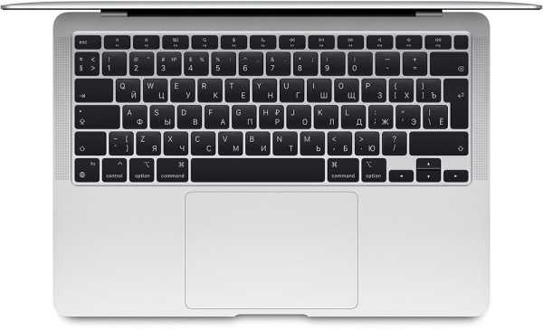 Apple MacBook Air (M1, 2020) 16 ГБ, 256 ГБ SSD, серебристый 2