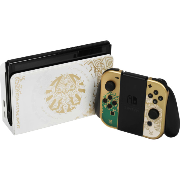 Игровая приставка Nintendo Switch OLED (The Legend of Zelda Tears of the Kingdom Edition) 2