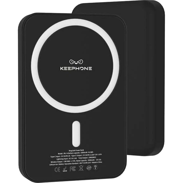 PowerBank KeepHone Magsafe 5000mAh черный 1