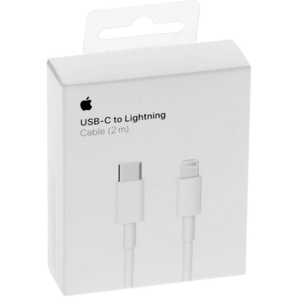 Кабель Apple USB-С - Lightning белый 2 м 1