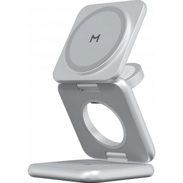 Зарядная станция Magssory Fold 3 в 1 белый 1