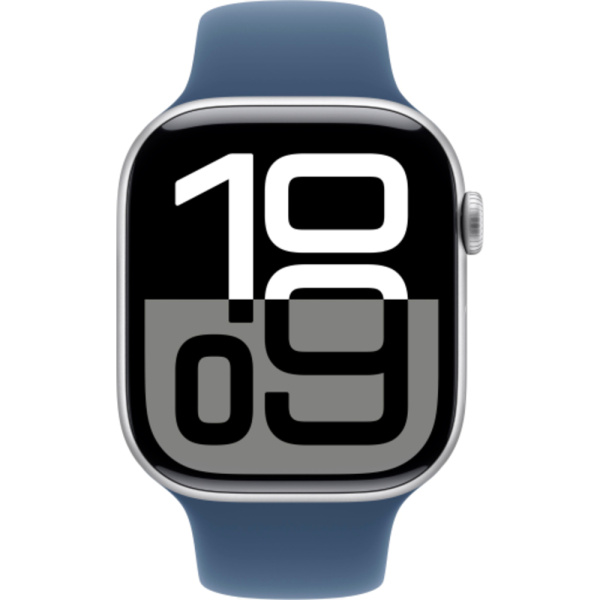 Смарт-часы Apple Watch Series 10 из алюминия 46 мм ML серебристый MWWM3 1